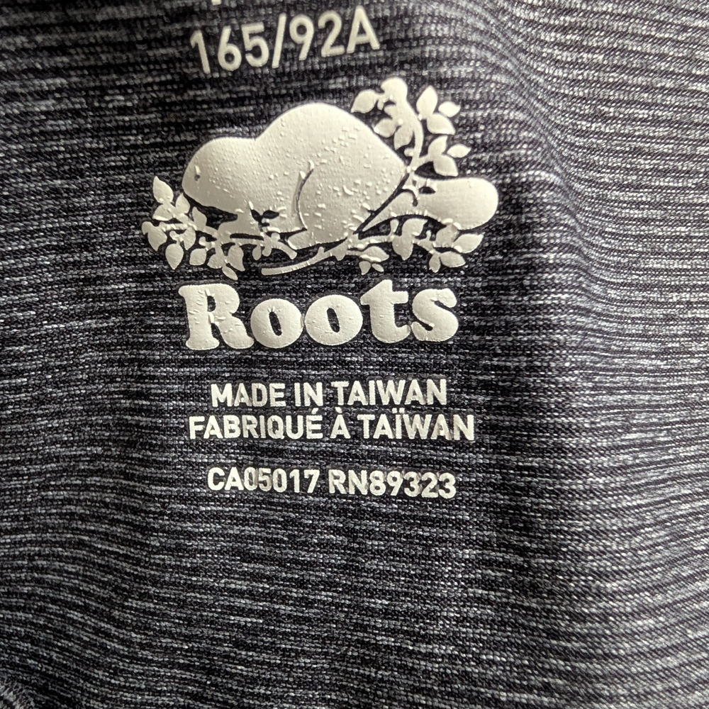 Roots Women's Dark Charcoal Graphic Tank Top - Picture 3 of 5